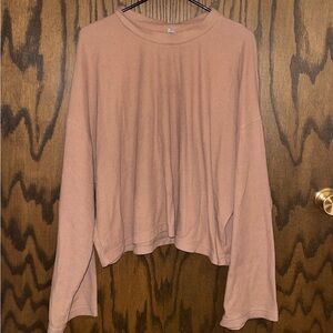 Women's Casual Long Sleeve Top - Tan
